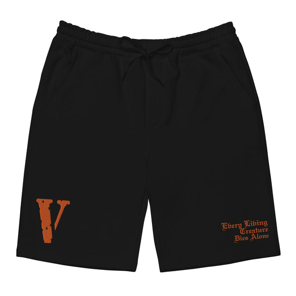 Vlone Orange Shorts For Men